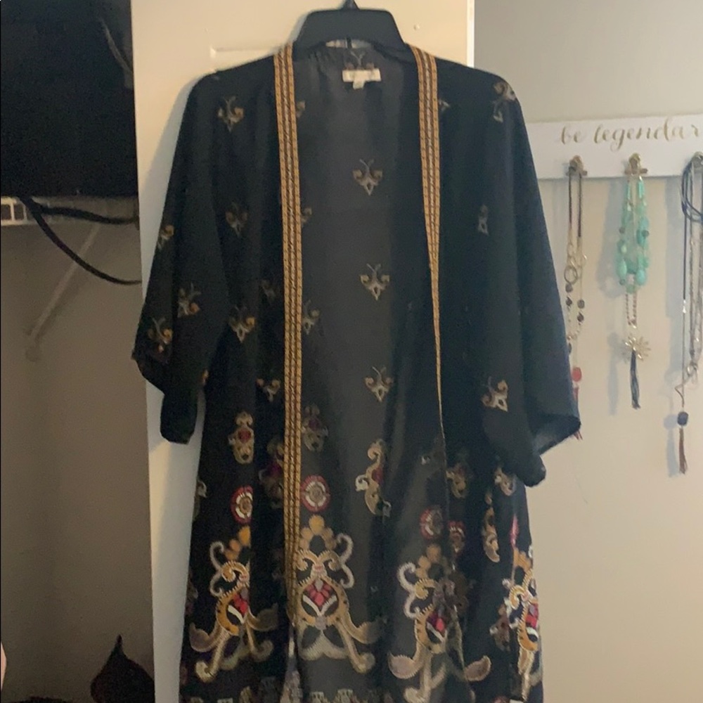 Patterned Shaw/Duster - image 1